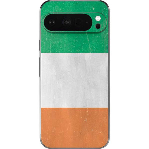 Ireland Flag Distressed Pixel 9 Pro XL Skin